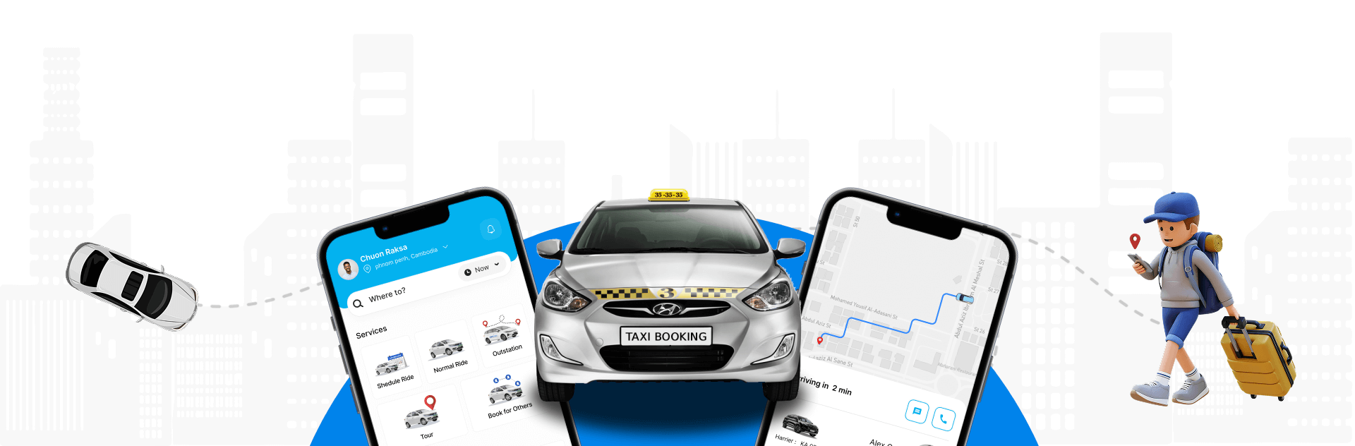 Taxi Booking Banner